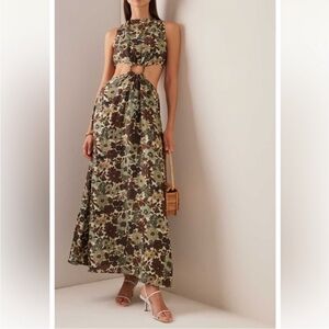 NWT SIR Constantine Cutout Midi Dress, Size 1